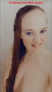 1 short video and 10 pictures shower time