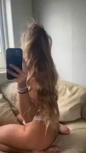Hair be tickling my ass