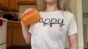 Wet t-shirt time part 3