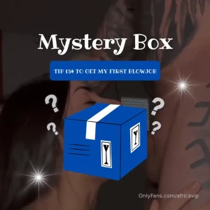 Mystery box campaign - tip 15 for the following below my first full