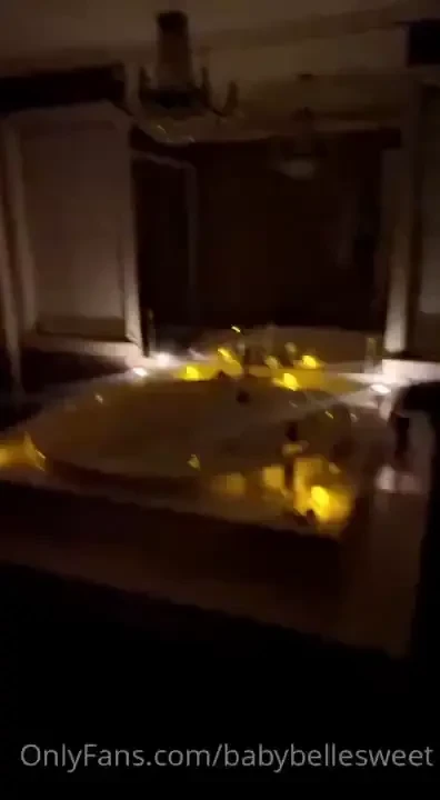 I set up this lovely bath for the two of us join me 