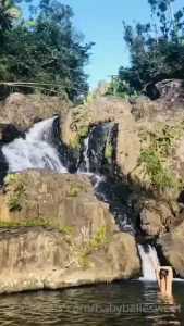 I love the rainforest forgot about these videos from swimming topless