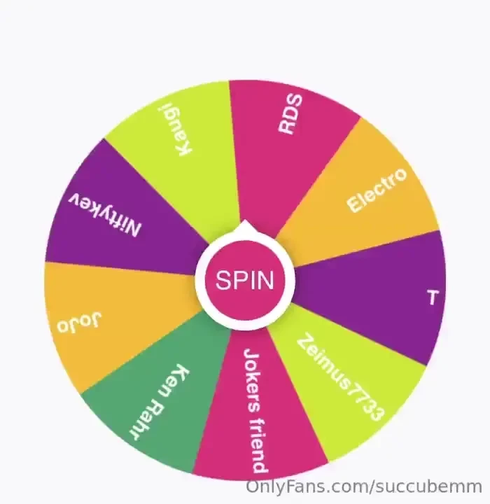 Oki cuties looks like we have our first winner on the prize wheel 