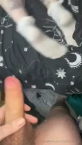 Handjob into backshots