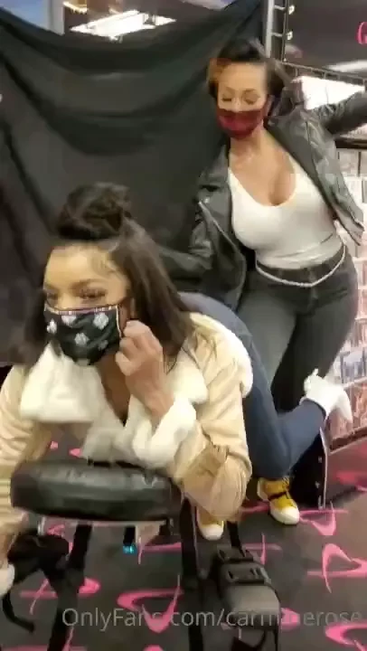 Fun with this baddie follow her www onlyfans com glazedbabe24 