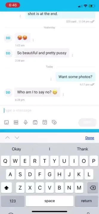 And so people don t think i m making bullshit excuses i even screen 