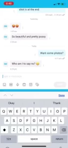 And so people don t think i m making bullshit excuses i even screen