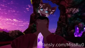 I did a furry vr vrchat vtuber lewdtuber hentai fyp furry