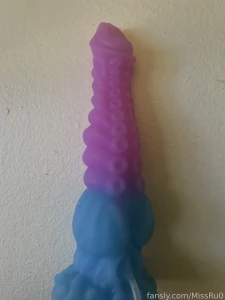 Here is some cock worship for you all with my new tentacle dildo 3 i part 1