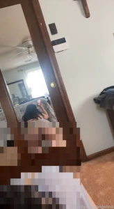 Thin strap covering my pussy and ass with my legs spread booty ass