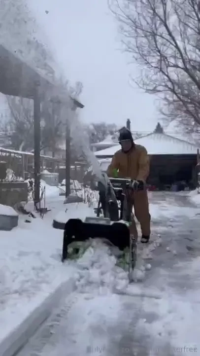 Can i blow this snow or can i blow 