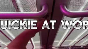 At work i just cant help myself dancing makes me soo horny each vip