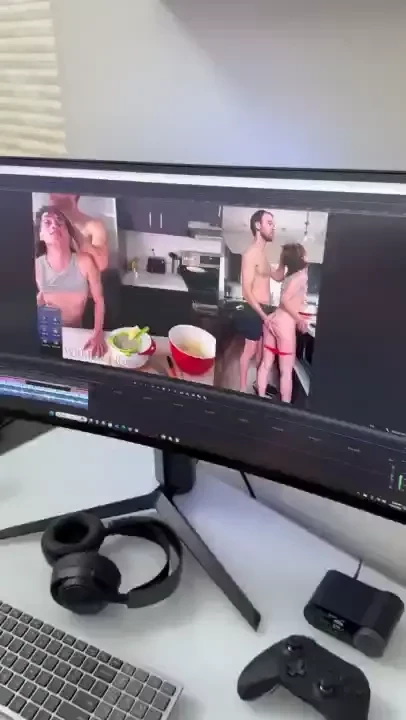 Editing made us very horny today we are gonna eat some dinner and jump 