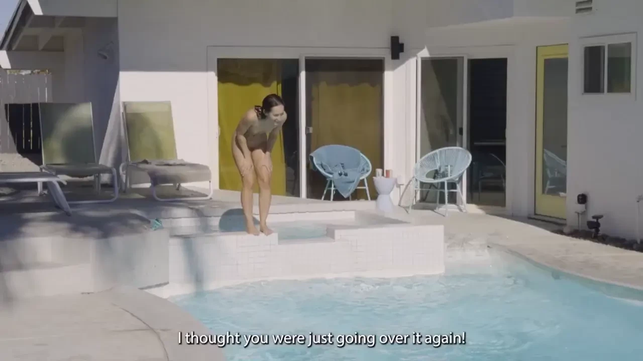 A fun day of playing around naked in the pool part 1 