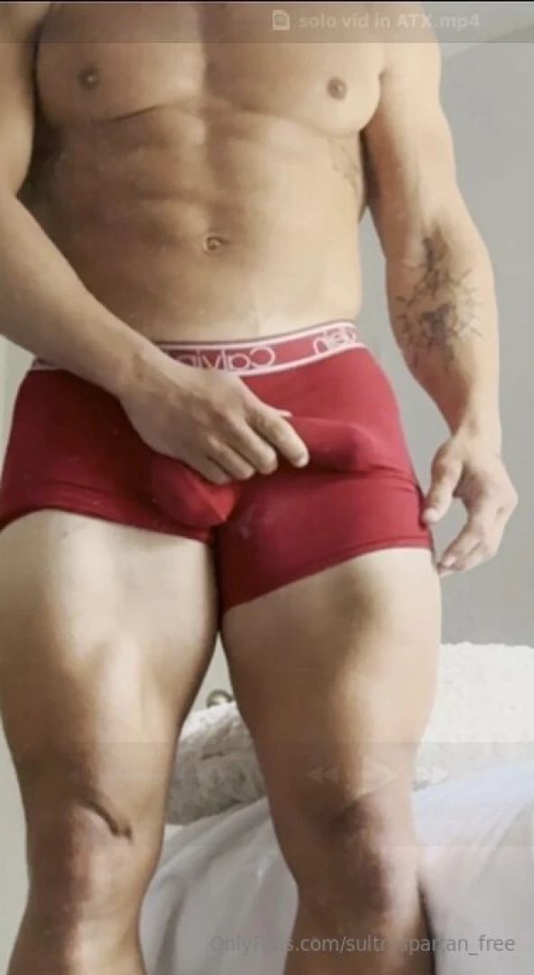 My underwear was rubbing my cock perfectly got aroused and had to rub part 1 