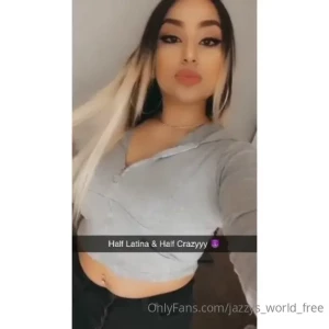 Half latina half crazy follow jazzys_world_xxx if u can you handle