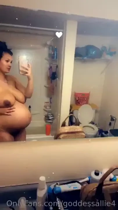 This was me right before i had my baby now he s here and it s kinda 