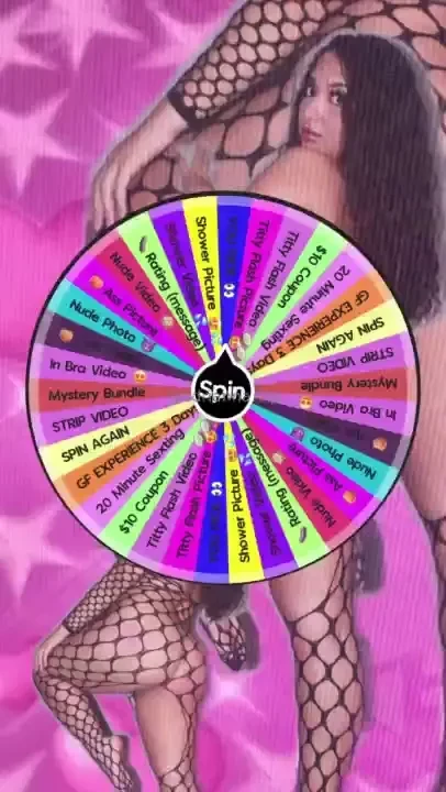 Spin the wheel every spin is a win 1 spin 9 2 spin 14 3 spin 18 