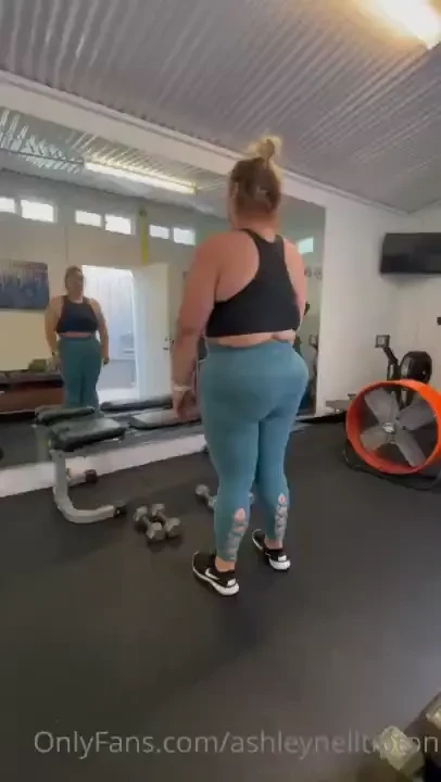 At the gym this morning working on chest and back 