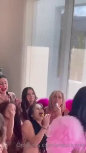 Massive girl on girl dick sucking competition in your dms rn daddy