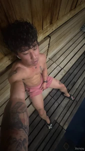 Good morning we starting the day right this sauna is always my