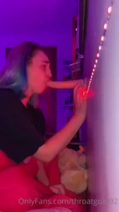 Hehe next time i suck my dildo it ll either be in lingerie or naked part 1