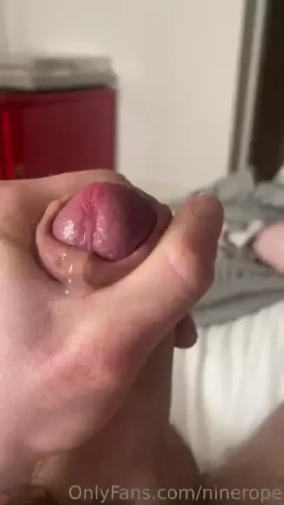 Rock hard and leaking heavy 