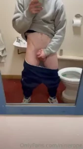 Busy working with wood all day so have to head to the bathroom to play