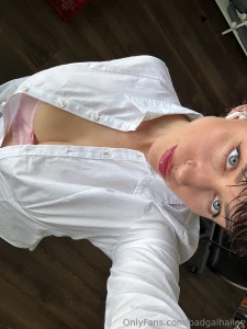 Crisp white shirt soft look sharp intentions don t let the angel act