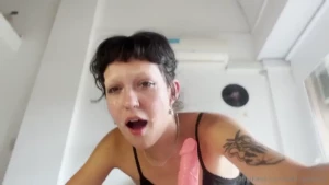 Sloppy deepthroating training i had only played in this position once part 1