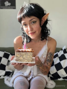 Another year same lil tease b-day month come celebrate w me on my