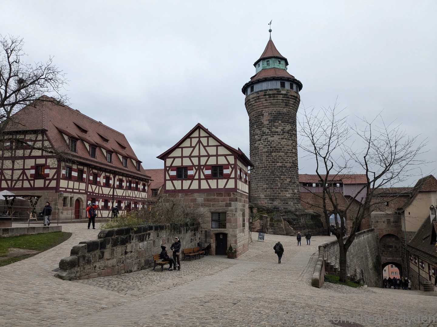Enjoying beautiful nuremberg visited the imperial palace to see where part 4 