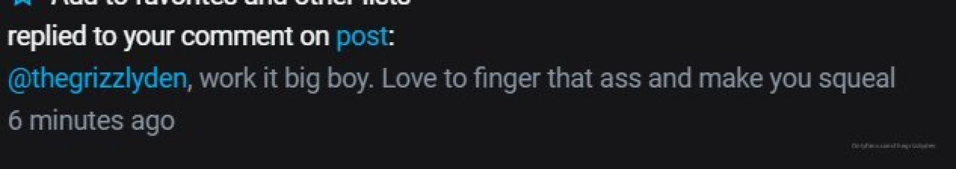 Let me be absolutely clear about something making comments like these 