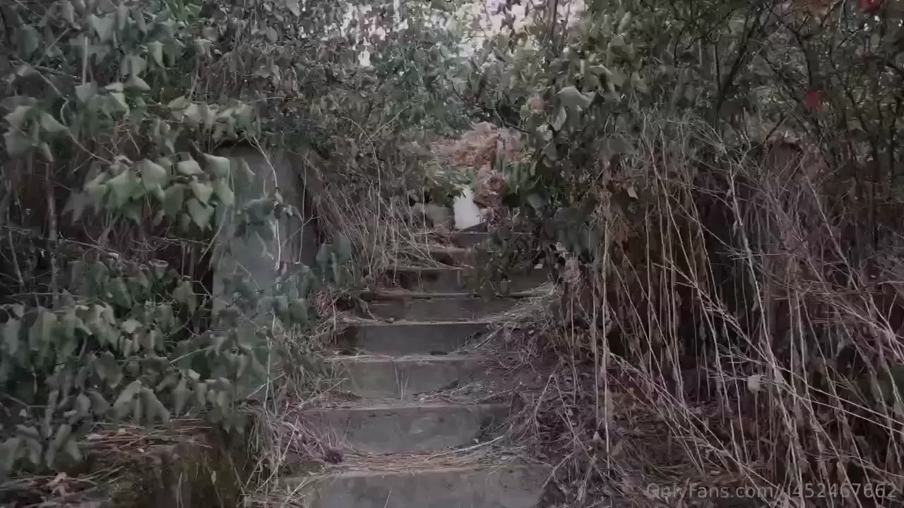 Who s ready to see me climb the forbidden cemetery steps 