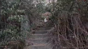 Who s ready to see me climb the forbidden cemetery steps