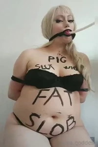 I m in the mood to be degraded humiliated and treated like nothing but