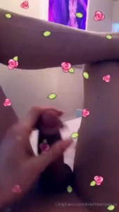 Snapchat fun hard cock