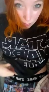 I woke up like this both in my signature sw attire and thirsty