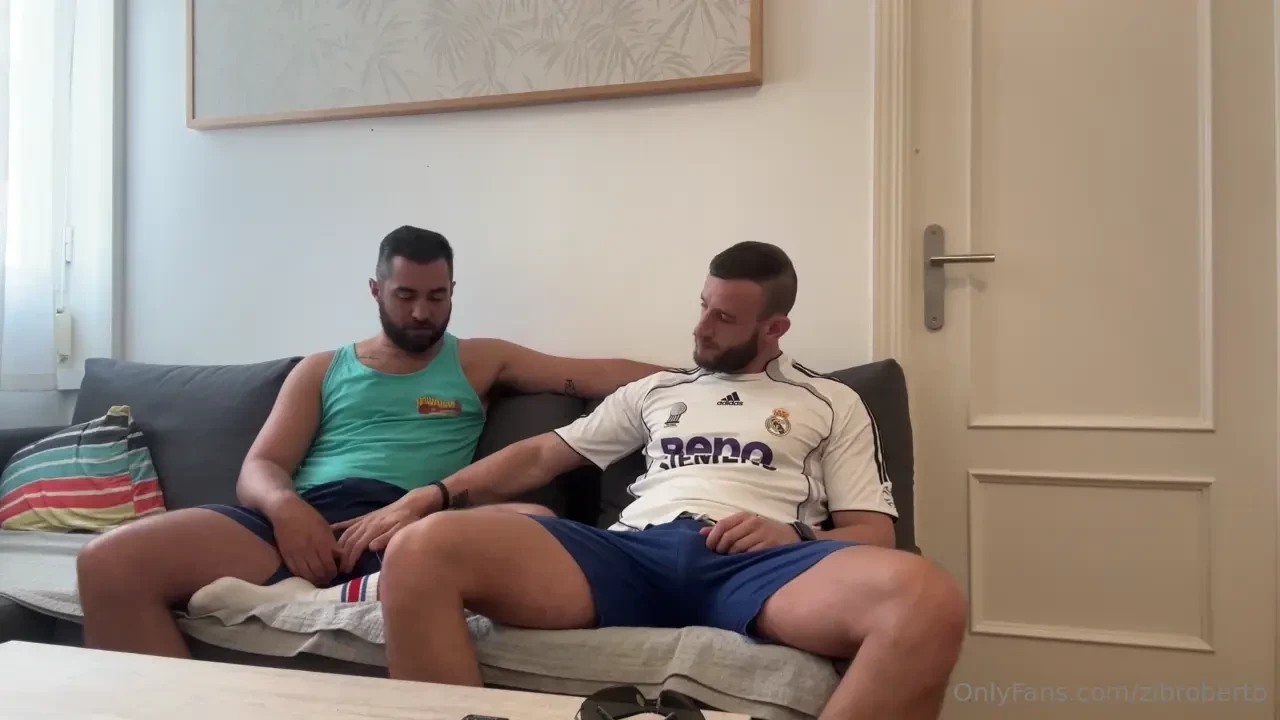 Ridick came to watch the soccer game untill he found my balls 