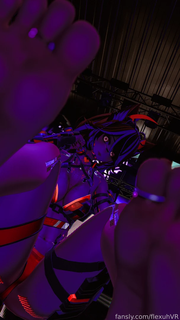 Enjoy your brain dance vr facetracking android cyberpunk feet part 1 