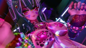 Rave racc dances up on you vr facetracking tattoos rave part 2