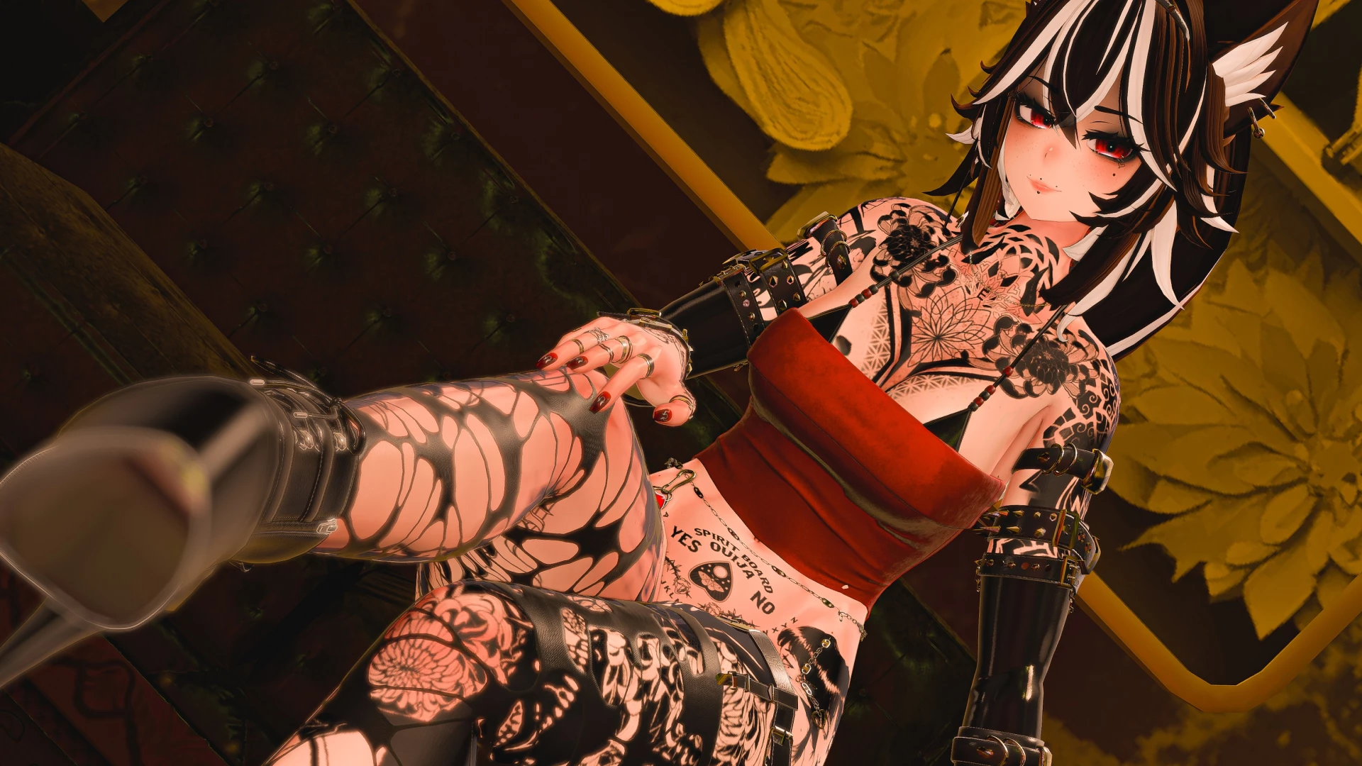 How d you even get backstage vr facetracking tattoos emo stripper feet part 2 