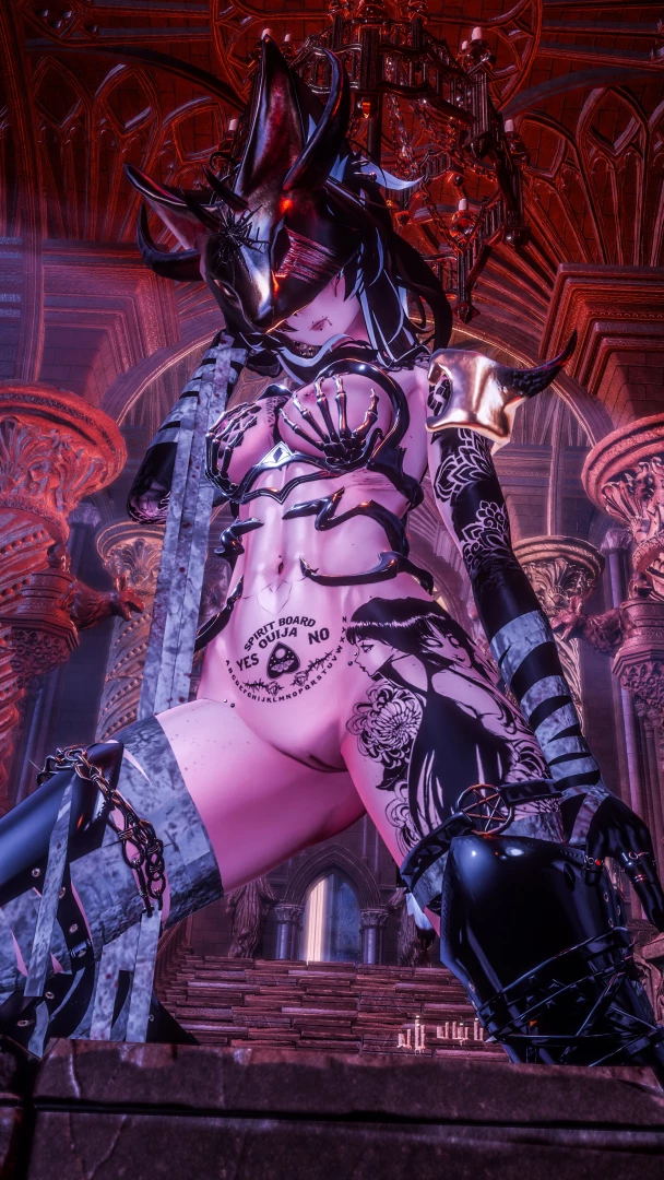 Giant woman for you to enjoy vr facetracking tattoos giantess 