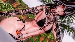 Just a bit of summer fun vr facetracking photoshoot tease pool bikini part 1