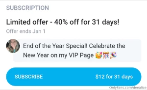 12 for my vip get this deal before it ends on jan 1st