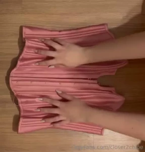 Unboxing my brand new corset are you into that i think it s super sexy