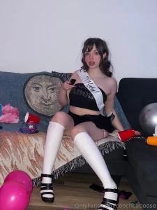 Cleaning up after my 21st bday party bday cake reveal in skirt voice