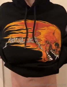 My friend left his hoodie after he came over for some fun i think i