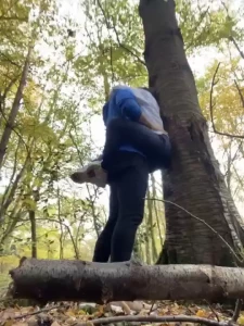 Uk lockdown take day 1 6 mile walk and being naughty in the woods