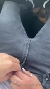 Long drives with a horny husband couldn t help unzip his jeans and